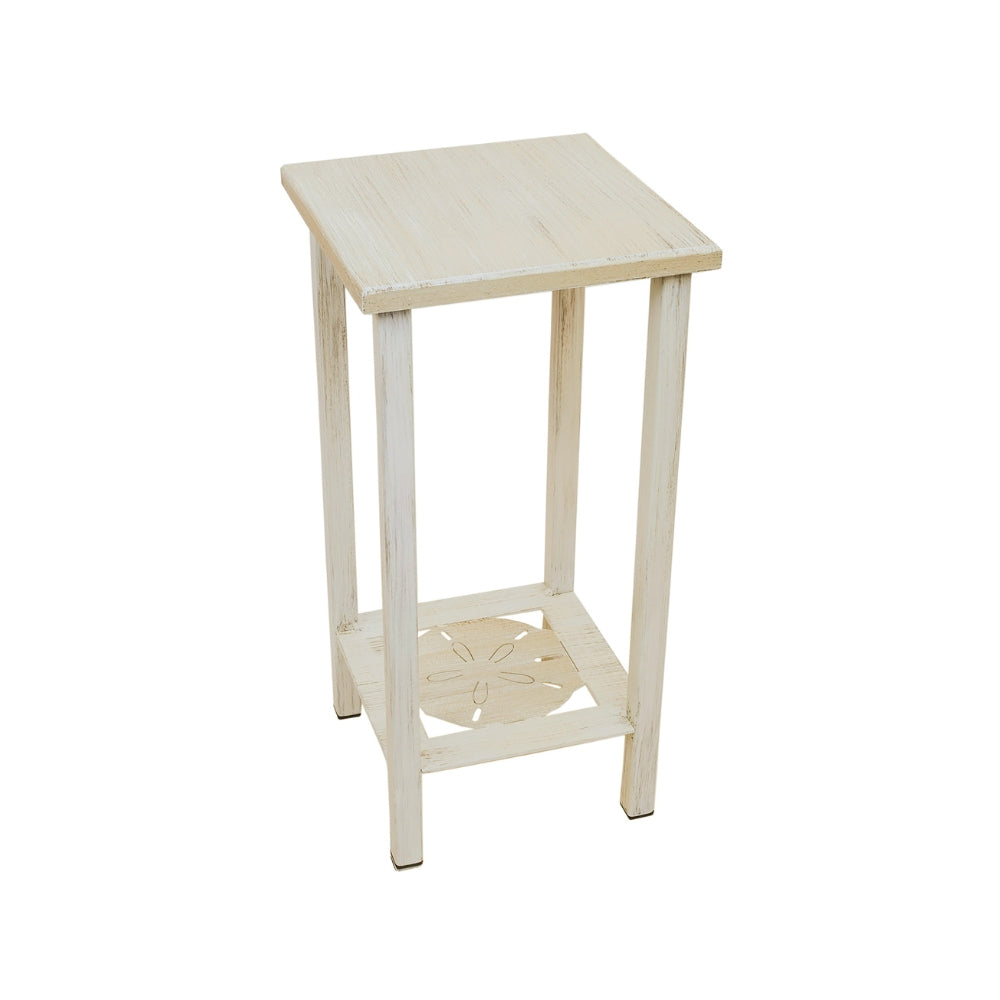 Big Reef Sand Dollar Iron Drink Table – Coastal Place