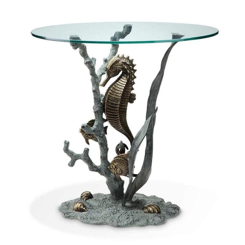 Coral King End Table