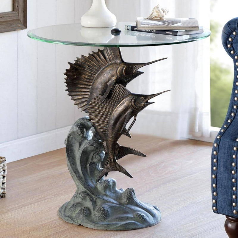 Sea Trophies End Table