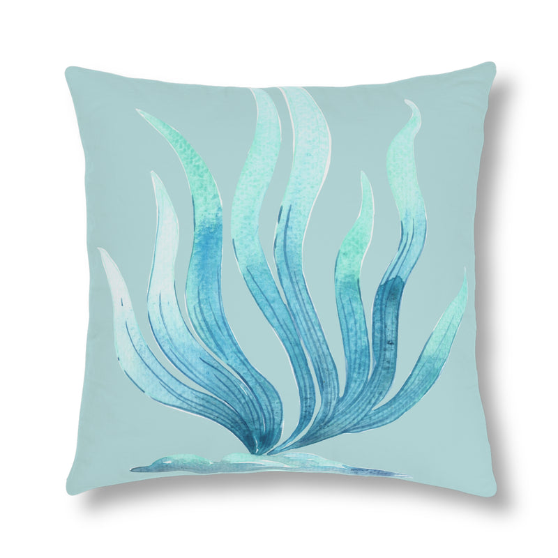 Coastal Seaweed Outdoor Pillow