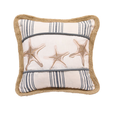 Winslow Starfish Throw Pillow