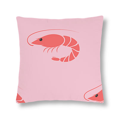 Shrimp Outdoor Pillow