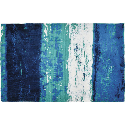 Shades Of Blue Accent Rug