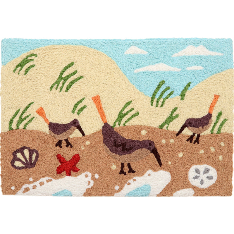 Sandpipers Beach Accent Rug