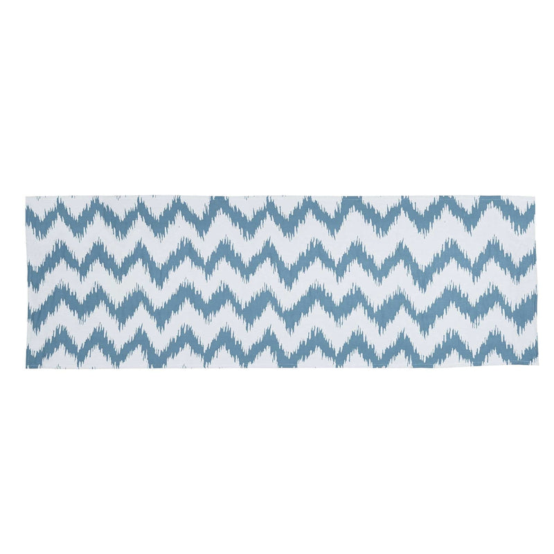 Maldives Chevron Bed Runner