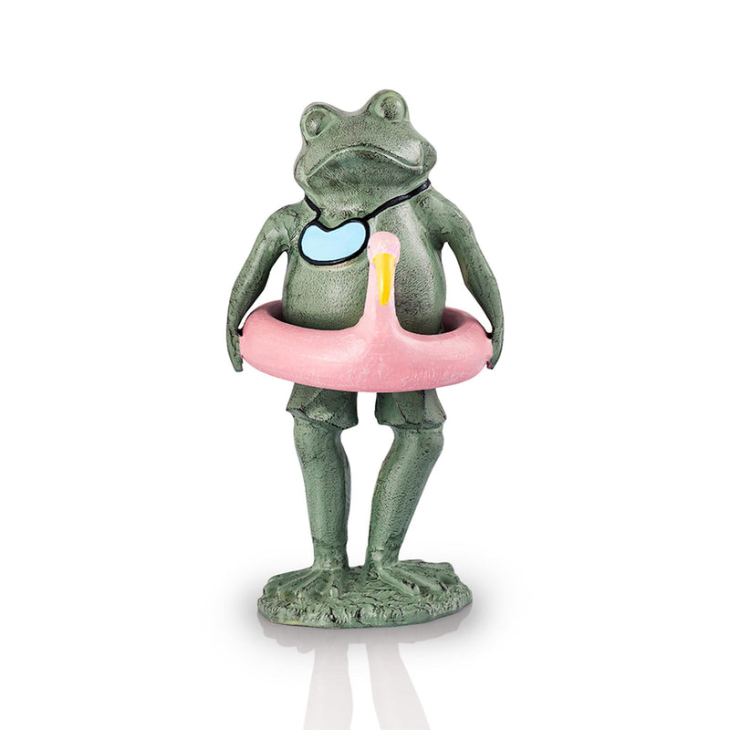 Beach Buddy Frog Sculpture