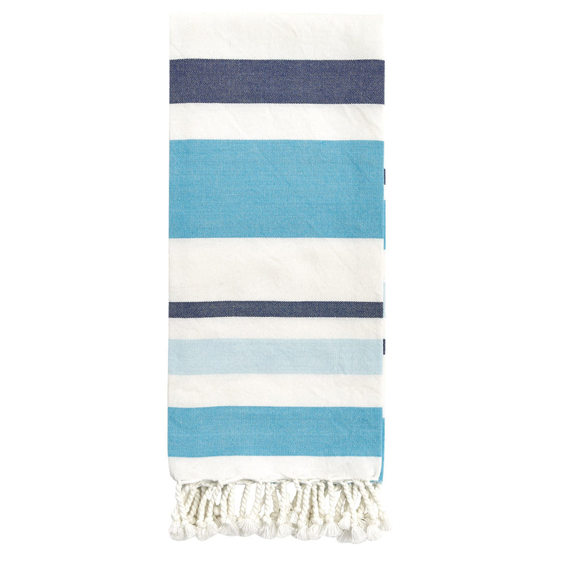 Sea Stripe Woven Dishtowel