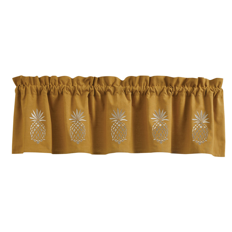 Pineapple Paradise Lined Valance