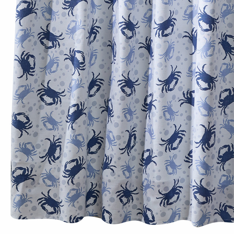 Blue Crab Shower Curtain
