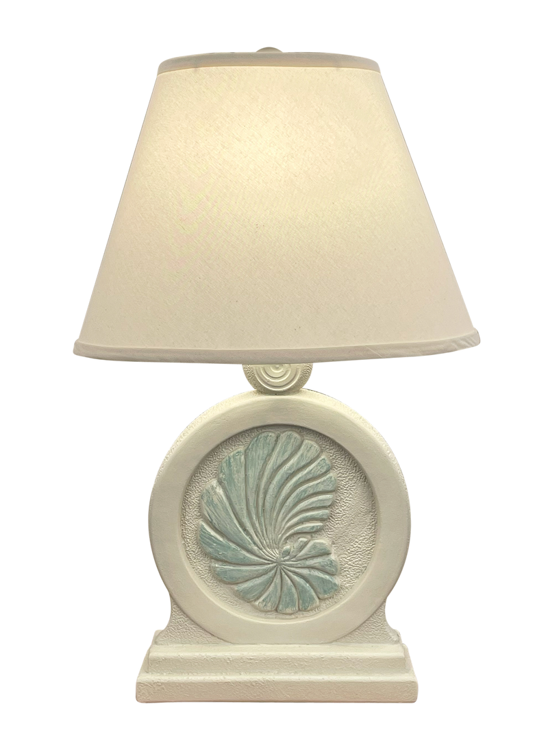 Covered Cove Shell Table Lamp