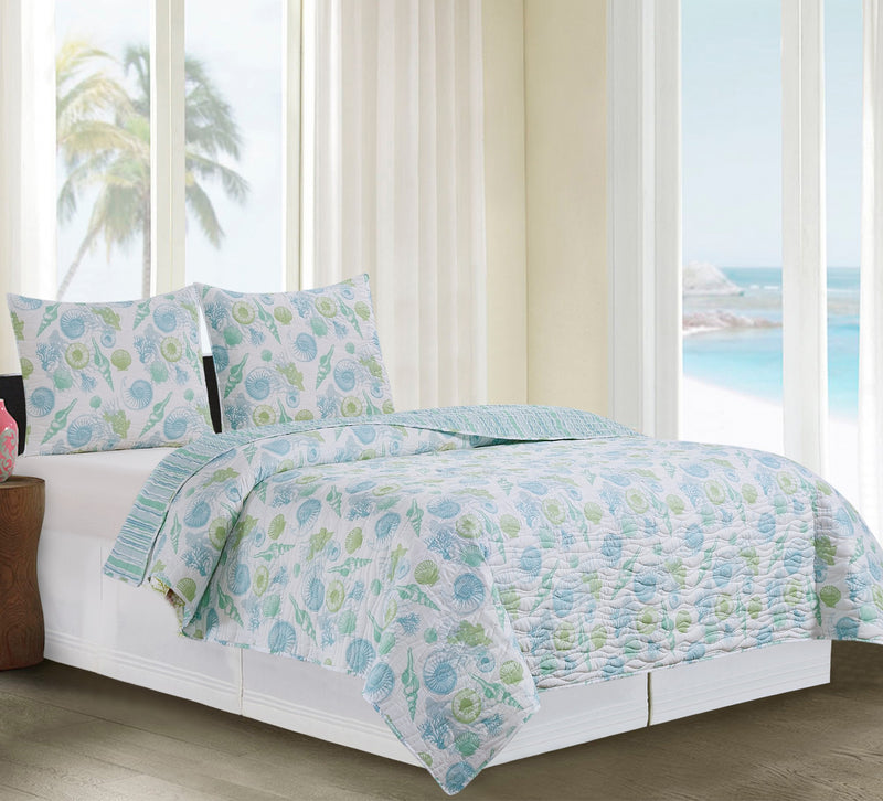 Seaside Shells Quilt Set