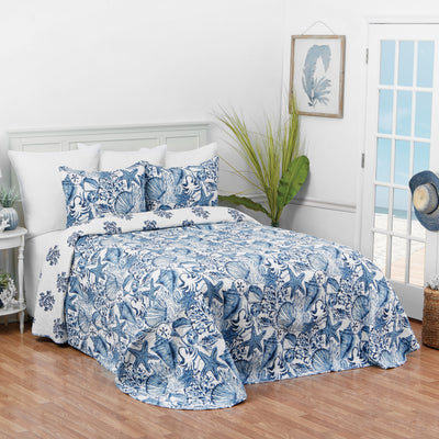 Blue Coast Beauty Quilt Set