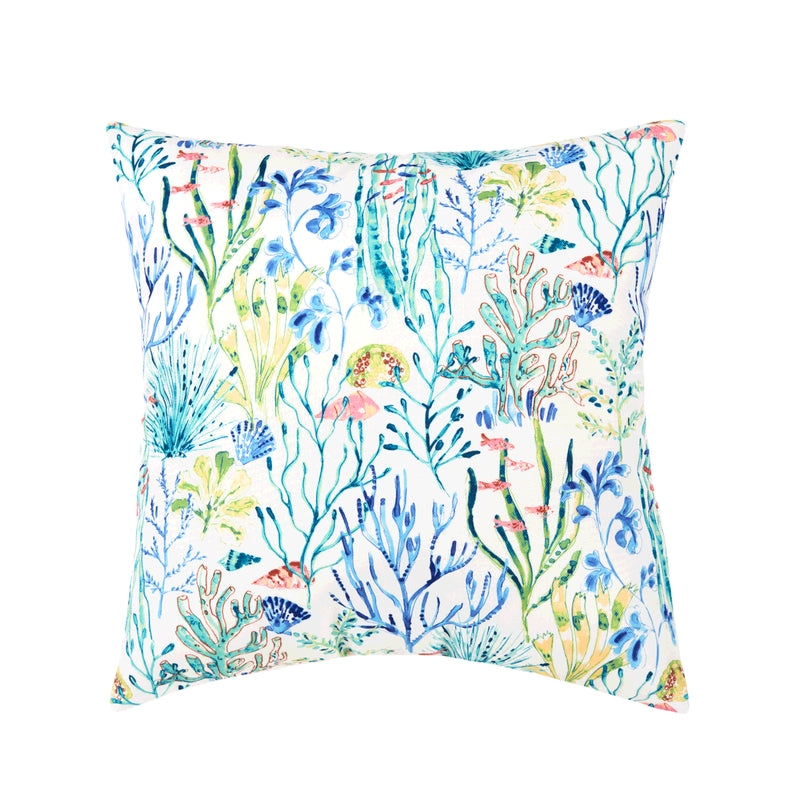 Sea Floor Sound Throw Pillow