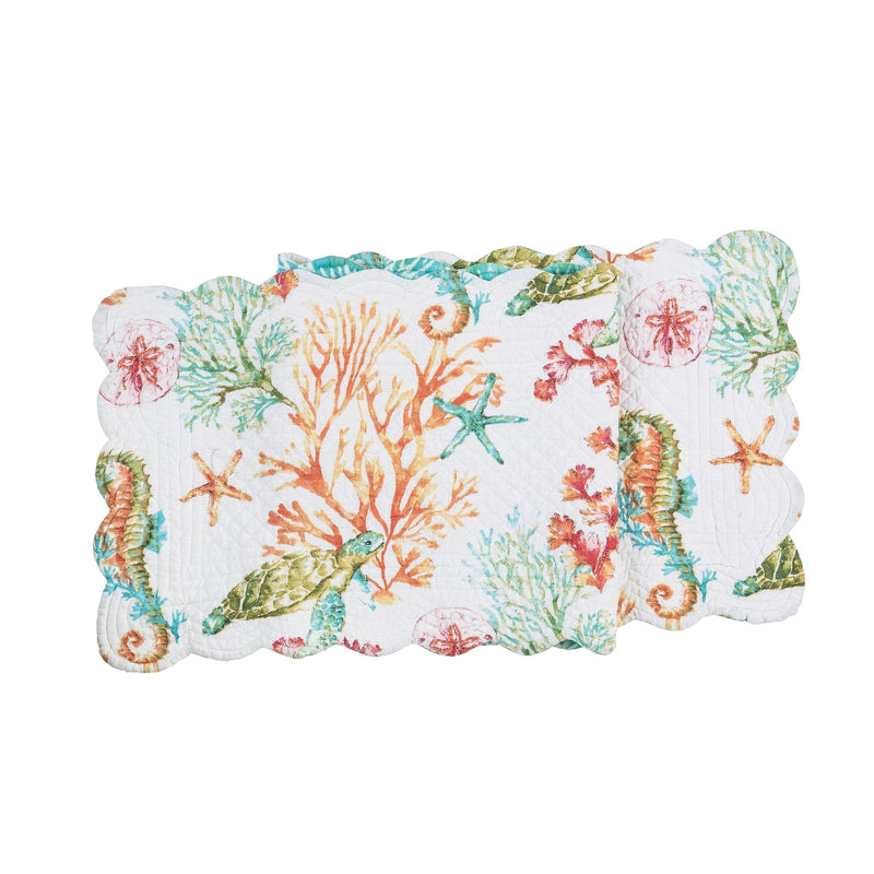 Coral Cove Table Runner