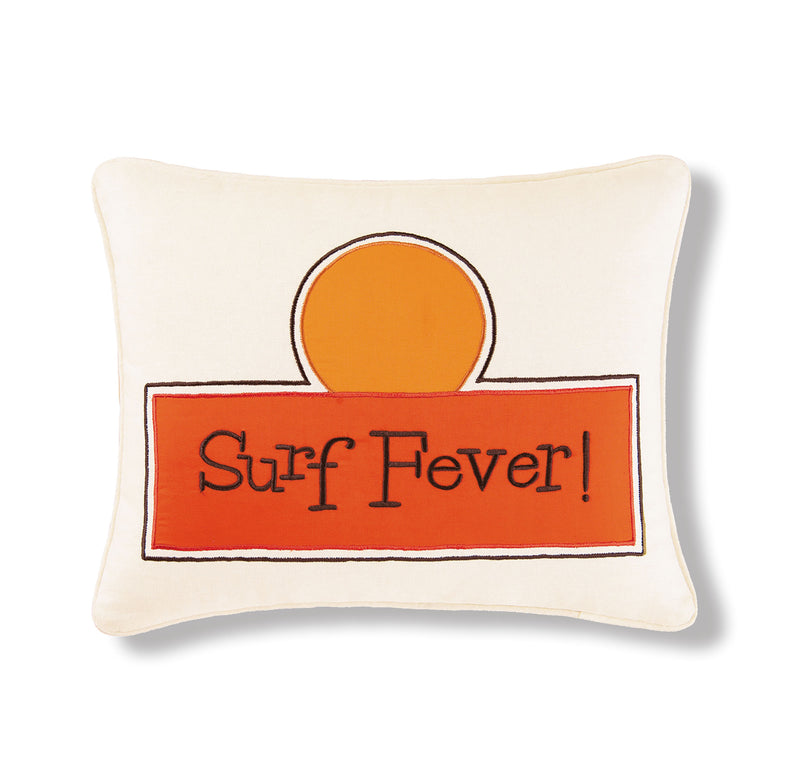 Surf Fever Throw Pillow