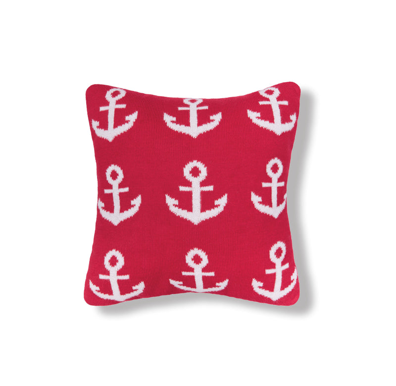 Anchor Reversible Throw Pillow