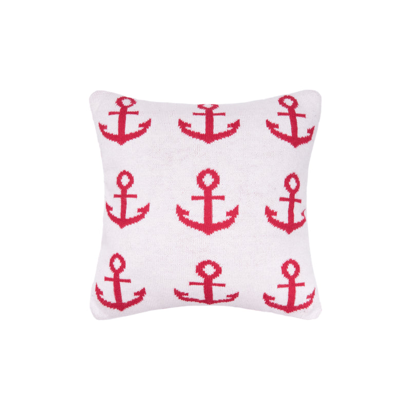 Anchor Reversible Throw Pillow