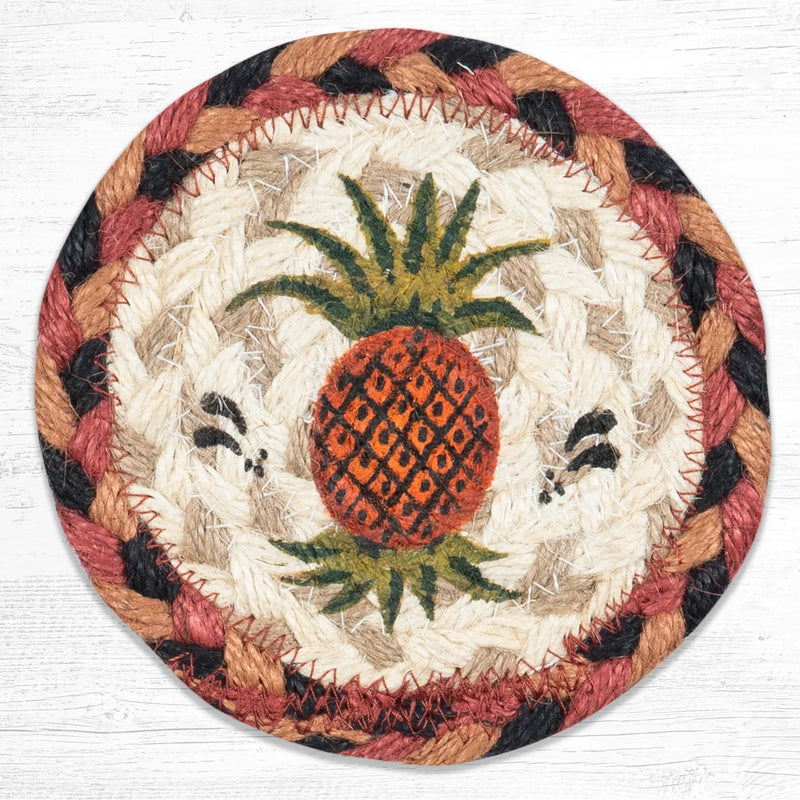 Pineapple Weave Printed Coaster