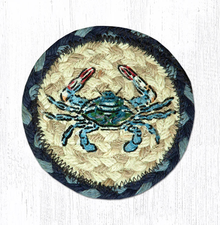 Blue Crab Printed Coaster