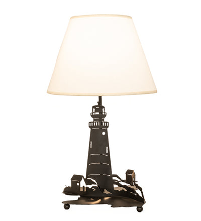 Lighthouse Coast 22" Double Lit Table Lamp