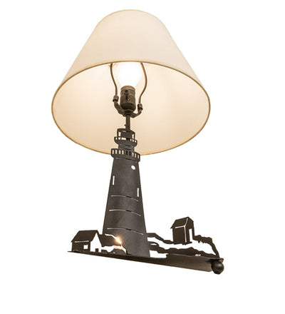 Lighthouse Coast 22" Double Lit Table Lamp