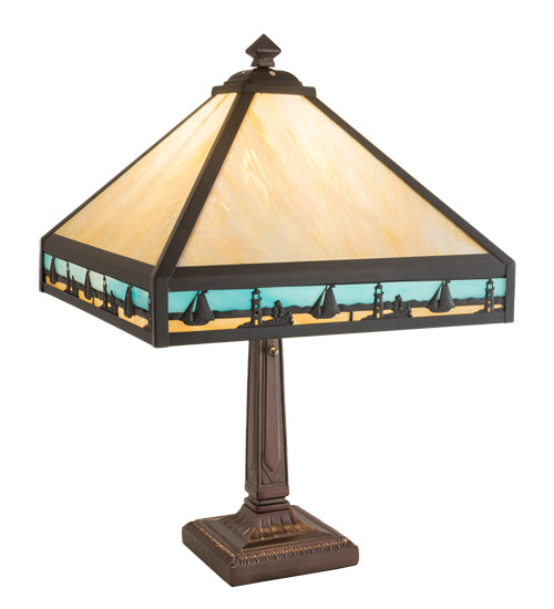 Sailboat Seas 22" Table Lamp