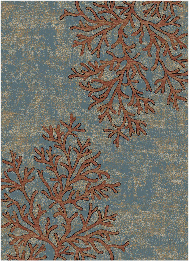 Coral Corners Area Rug