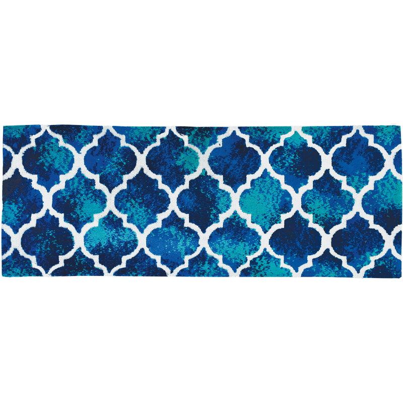 Blue Tiles Accent Rug