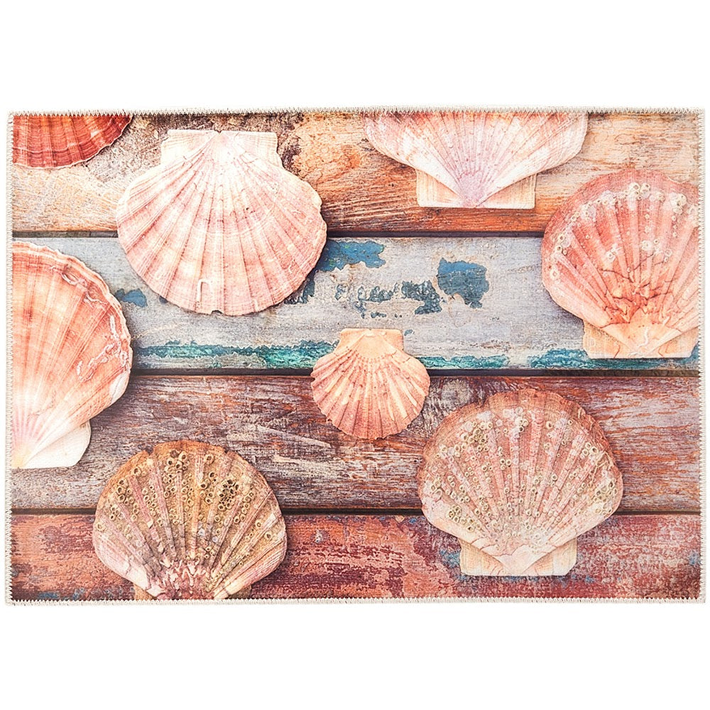 Boardwalk Shells Indoor/Outdoor Rug – Coastal Place