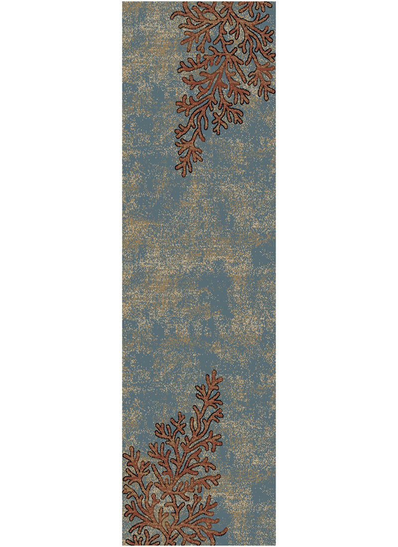 Coral Corners Area Rug