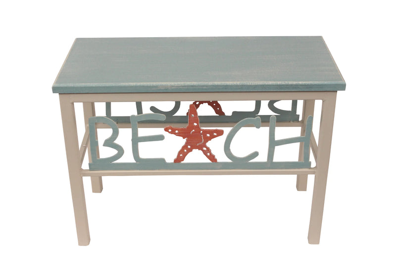 24" Starfish Beach Bench