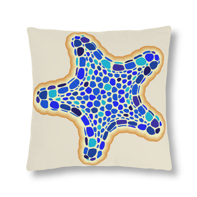 Seaside Starfish Outdoor Pillow