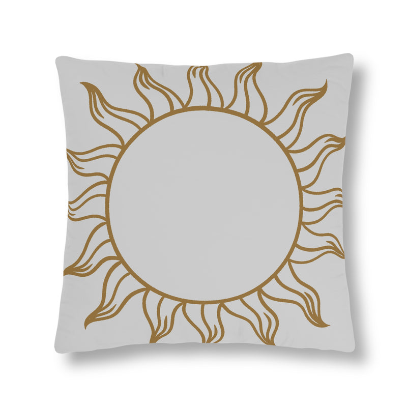 Golden Sun Outdoor Pillow