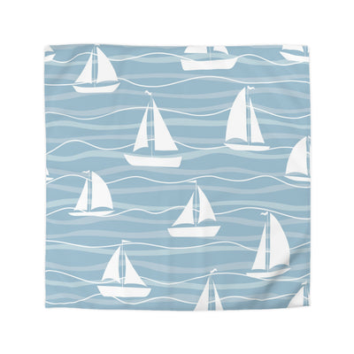 Sailboat Microfiber Duvet Cover
