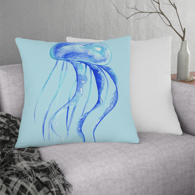 Jellyfish Outdoor Pillow