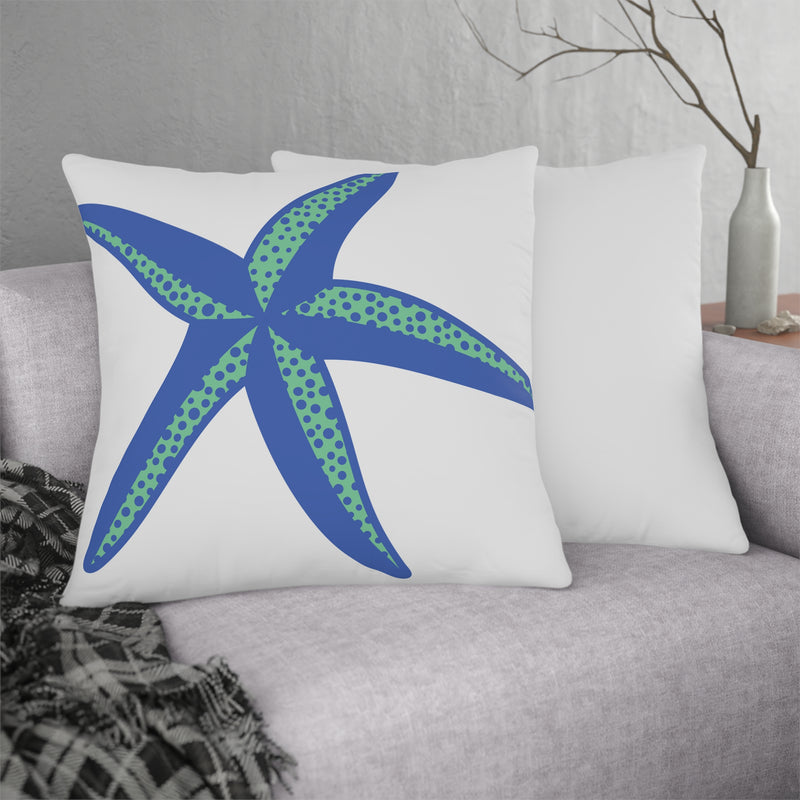 Starfish Outdoor Pillow