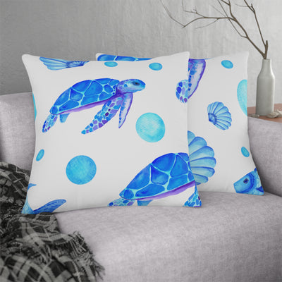 Sea Turtle Outdoor Pillow