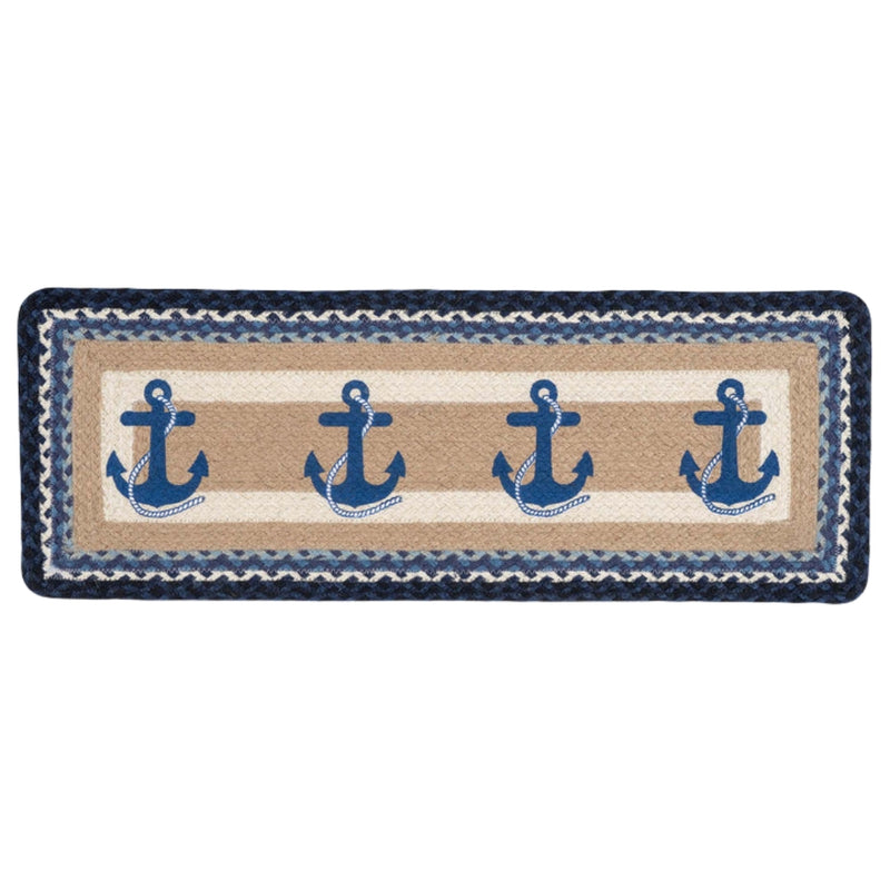 Anchor Harbor Oblong Printed Table Runner