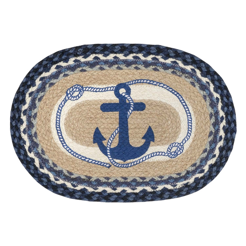 Anchor Harbor Oval Placemat