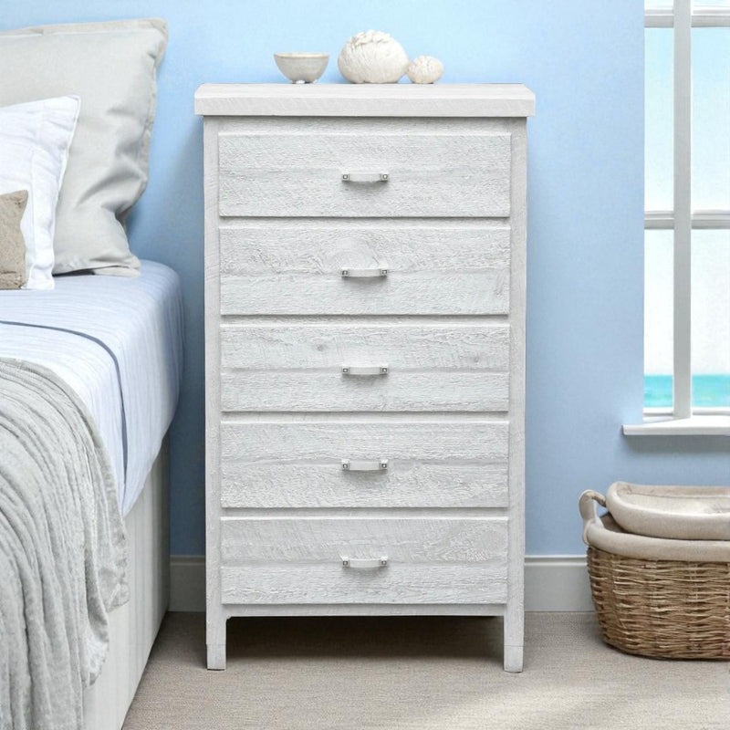 Ocean Home Five Drawer Chest