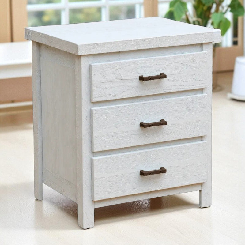 Ocean Home Three Drawer Nightstand