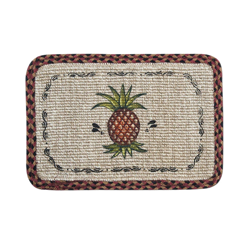 Pineapple Weave Wicker Placemat