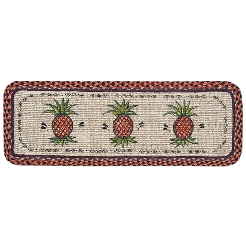 Pineapple Weave Wicker Table Runner