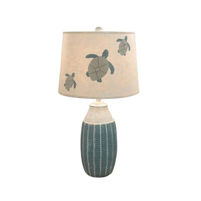Riverway Round Turtle Table Lamp