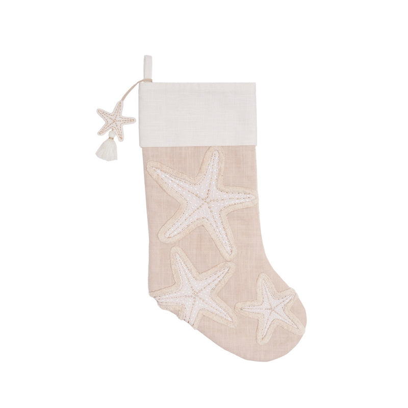 Golden Shores Starfish Stocking