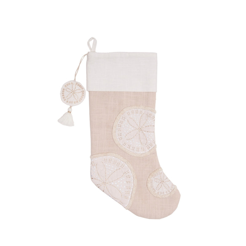 Golden Shores Sand Dollars Stocking