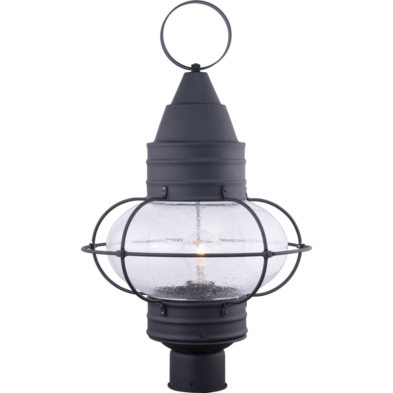 Chatham 13-in Outdoor Post Light Textured Black