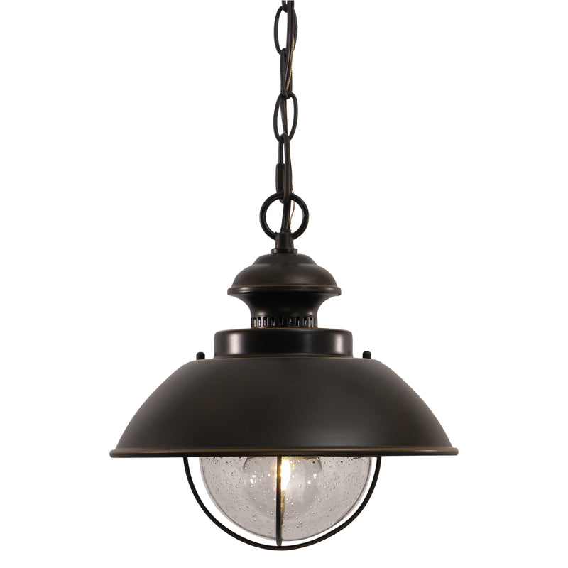 Eastham 10-Inch Outdoor Pendant - Burnished Bronze