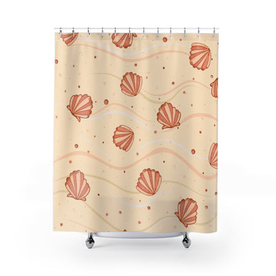 Sand Shell Shower Curtain