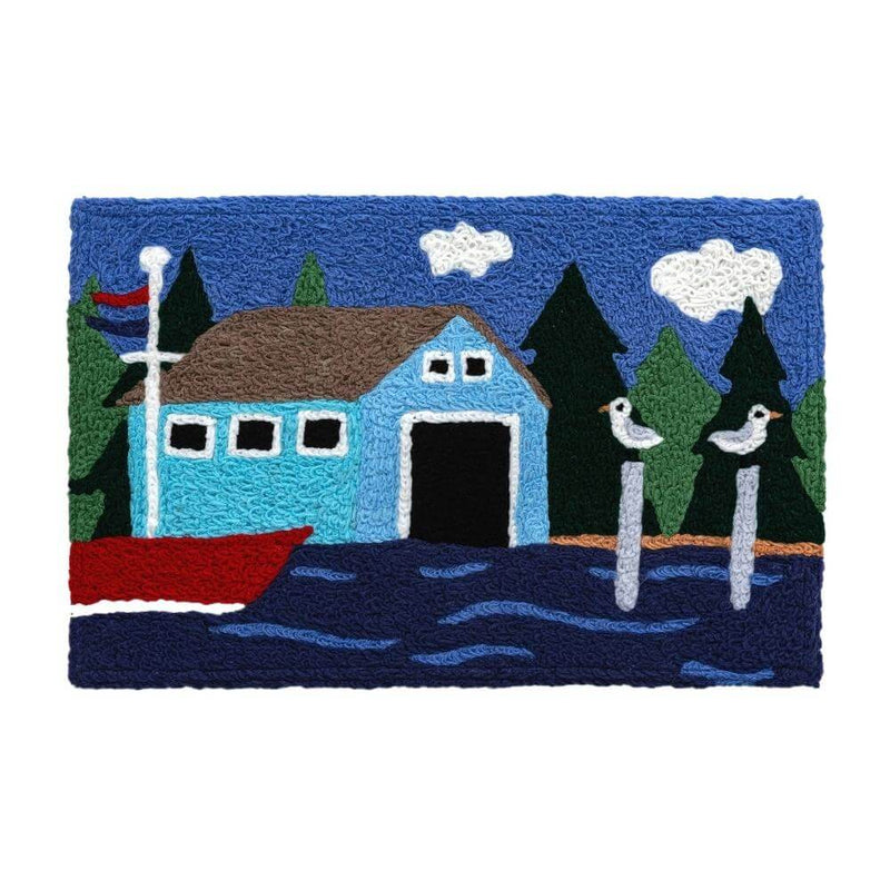 Blue Boathouse Indoor/Outdoor Rug